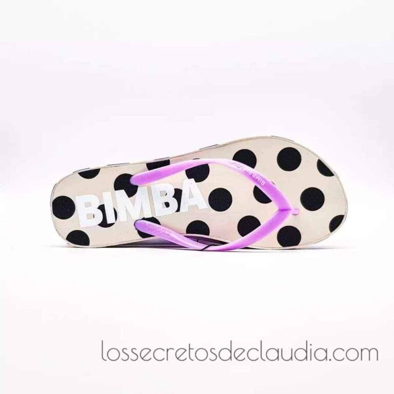 Chanclas BIMBA Y LOLA De Lunares Los Secretos De Claudia chanclas-bimba-y-lola-de-lunares-los-secretos-de-claudia
