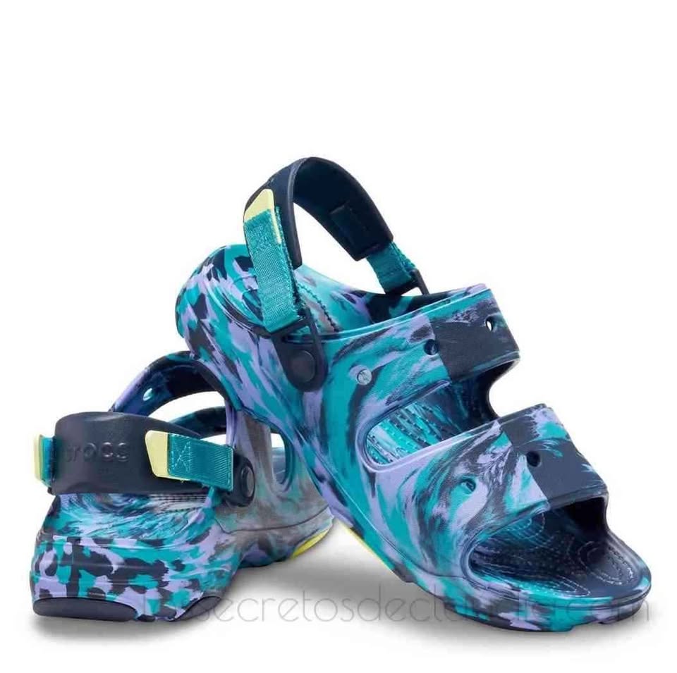 SANDALIAS CROCS ALL-TERRAIN MARBLED 1