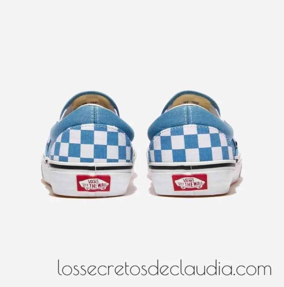 VANS CHECKERBOARD AZUL 4